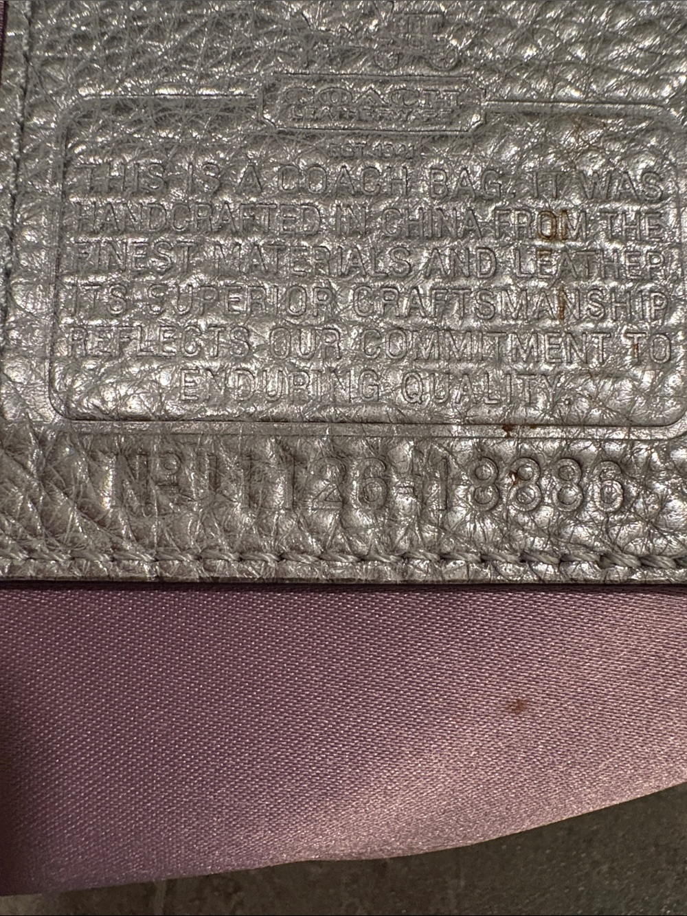 GORGEOUS COACH HANDBAG - Picture 12 of 12